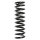 Suspension Spring Rear Axle Coil spring with constant wire diameter SPIDAN for MERCEDES-BENZ C-Klasse