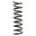 Suspension Spring Front Axle Coil spring with constant wire diameter SPIDAN for e.g. MERCEDES-BENZ C-Klasse