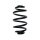 Suspension spring rear axle coil spring Ø 160mm SPIDAN