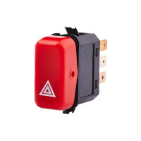 Hazard warning switch 24 V W1.2W halogen HELLA