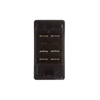 Switches toggle actuation 8-connections HELLA suitable for e.g. AUDI
