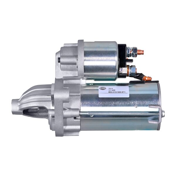 Starter 12 V 1.1 kW 9 teeth HELLA suitable for e.g. OPEL COMBO