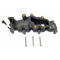 Intake manifold module right METZGER for AUDI A6 C6