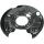 Spray Plate Brake Disc rear left sheet steel METZGER for e.g. MB C-CLASS