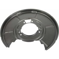 Spray Plate Brake Disc rear left sheet steel METZGER for...
