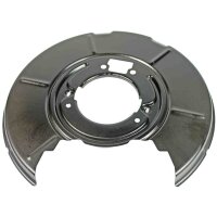 Spray Plate Brake Disc rear left sheet steel METZGER for...
