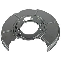Spray Plate Brake Disc rear right sheet steel METZGER for...
