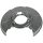 Spray Plate Brake Disc rear right sheet steel METZGER for BMW 3 Series