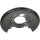 Spray Plate Brake Disc rear right sheet steel METZGER for BMW 3 Series