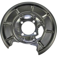 Spray Plate Brake Disc rear left sheet steel METZGER for...