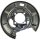 Spray Plate Brake Disc rear left sheet steel METZGER for e.g. MB A-CLASS