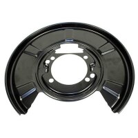 Spritzblech Bremsscheibe hinten rechts Stahlblech METZGER...