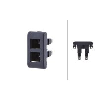 Kontrollleuchte 12 V 2-polig Flachstecker HELLA für AEBI AUDI VW HOLDER KUBOTA