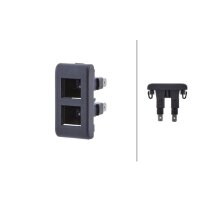 Kontrollleuchte 12 V 2-polig Flachstecker HELLA für AEBI AUDI VW HOLDER KUBOTA