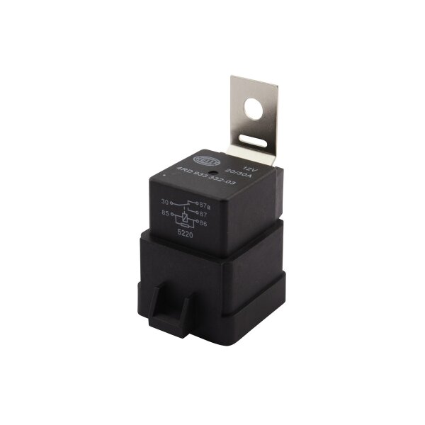 Relay Operating Current 12 V 5-pole HELLA suitable for e.g. CASE IH