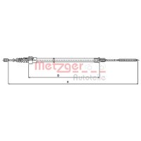 Cable parking brake rear disc brake METZGER for VW POLO III