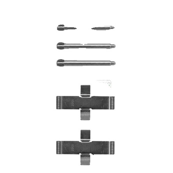 Zubehörsatz Scheibenbremsbelag METZGER für u.a. MERCEDES-BENZ 190