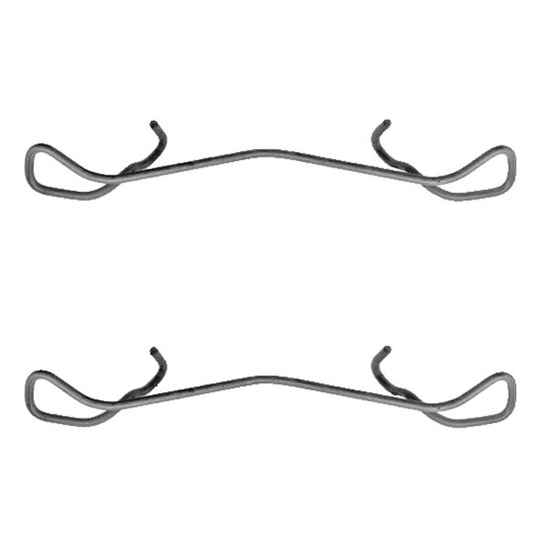 Zubehörsatz Scheibenbremsbelag METZGER passend für u.a. NISSAN PRIMERA