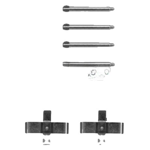 Zubehörsatz Scheibenbremsbelag METZGER für u.a. MERCEDES-BENZ 124