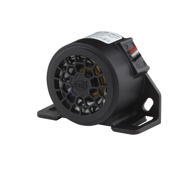 Reversing Alarm 24 V open cable ends 102 dBA HELLA for e.g. SCANIA