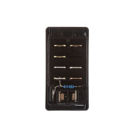 Hazard Warning Switch 12 V with comfort function HELLA for HOLDER and others