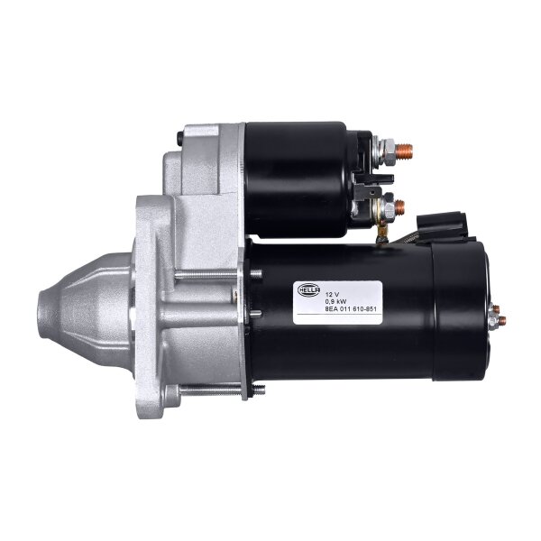 Starter motor 12 V 0.9 kW 8 teeth HELLA for KIA Carens I and others