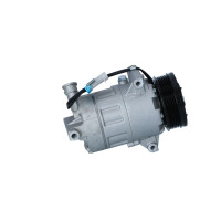 Air conditioning compressor 12 V Ø 104 mm CVC NRF suitable for e.g. OPEL ASTRA