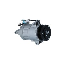 Air conditioning compressor 12 V Ø 104 mm CVC NRF suitable for e.g. OPEL ASTRA