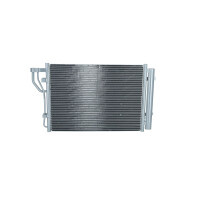 Kondensator Klimaanlage mit Dichtring NRF für u.a. HYUNDAI ix20