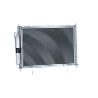 Kondensator Klimaanlage mit Dichtring NRF für u.a. RENAULT TWINGO