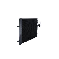 Air conditioning condenser with sealing ring NRF for VOLVO V40 and others