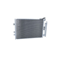 Kondensator Klimaanlage mit Dichtring NRF für u.a. RENAULT MODUS