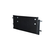 Kondensator Klimaanlage mit Dichtring NRF passend für u.a. AUDI A4