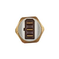 Temperaturschalter Kühlerlüfter 12 V 3-polig M 22 x 1,5 HELLA für u.a. AUDI A4