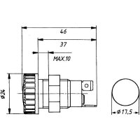 Kontrollleuchte 24 V 2-polig H Halogen Flachstecker HELLA für JOHN DEERE PAUS