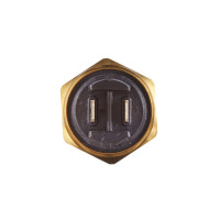 Temperature switch fan 12 V 2-pole M 22 x 1.5 HELLA for e.g. ALFA ROMEO 75