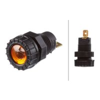 Kontrollleuchte 24 V 2-polig H Halogen Flachstecker HELLA