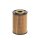 Oil filter insert Ø22mm Ø52mm HENGST FILTER for e.g. MERCEDES-BENZ A-CLASS