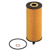 Oil filter insert Ø26mm Ø65mm HENGST FILTER suitable for e.g. BMW 1