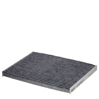 Cabin air filter activated carbon 265-192mm 20mm HENGST...
