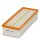 Air filter cartridge HENGST for VW TIGUAN