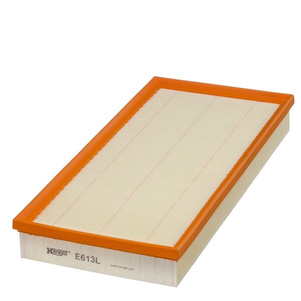 Luftfilter-Einsatz 388-182mm HENGST FILTER für u.a. MERCEDES-BENZ A-KLASSE