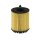 Oil filter insert Ø24mm Ø63mm HENGST FILTER suitable for e.g. SAAB 9-3