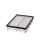 Air filter insert 274-188mm HENGST FILTER suitable for e.g. MAZDA 3