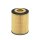 Oil filter insert Ø27mm Ø65mm HENGST FILTER suitable for e.g. BMW 1
