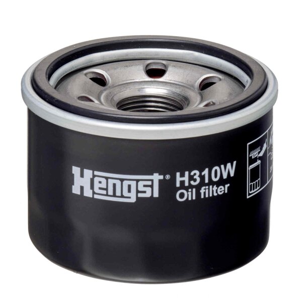 Oil filter Screw-on filter HENGST for SMART FORTWO Coupe