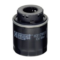 Screw-on oil filter Ø32mm Ø76mm HENGST...