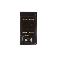 Warnblinkschalter 24 V Sicherheitsschalter LED HELLA für GRIMME