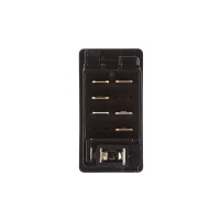 Hazard Warning Switch 24 V with comfort function LED HELLA for diff vehicles