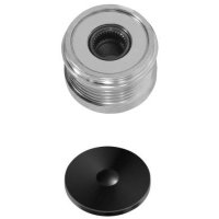 Overrunning alternator pulley 55mm HELLA for RENAULT MEGANE II (BM0/1_/ CM0/1_)